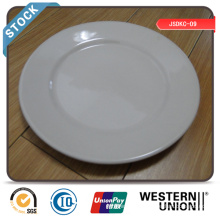 9 &quot;Dinner Plate (breite Kante) auf Lager mit günstigen Preis